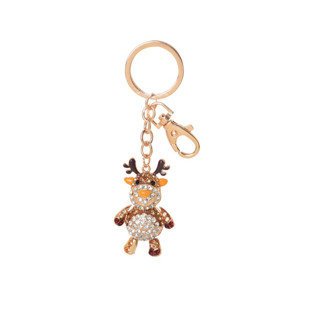 🎄Christmas Accessories - Reindeer Bling Keyring