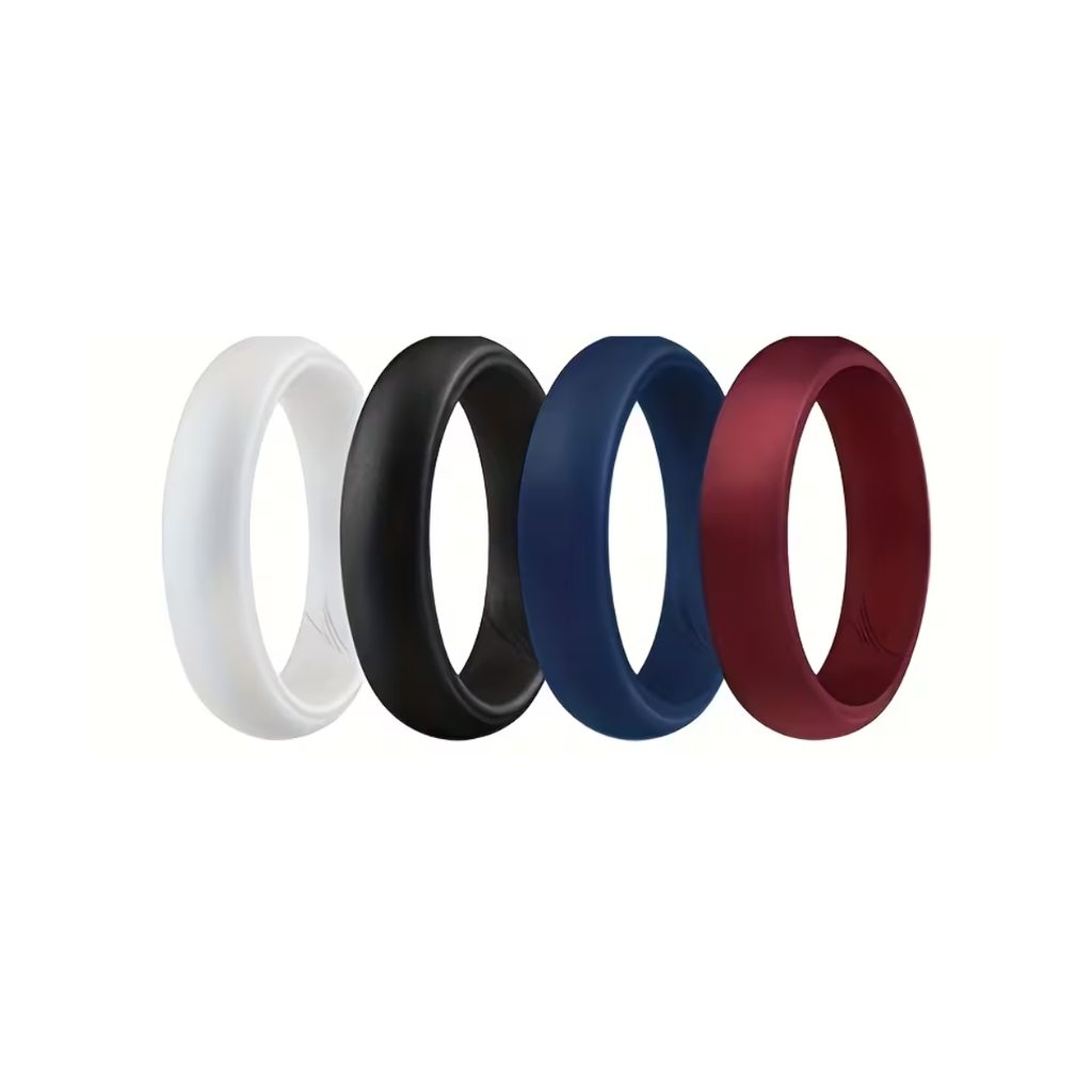 Silicone Ring - Women's 2mm Thin Plain - 5 colours