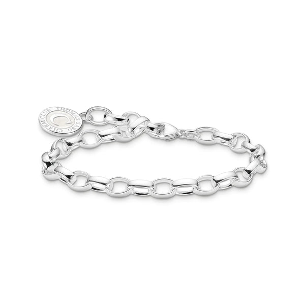 Charmista Silver Chuncky Belcher Bracelet - 2 Sizes