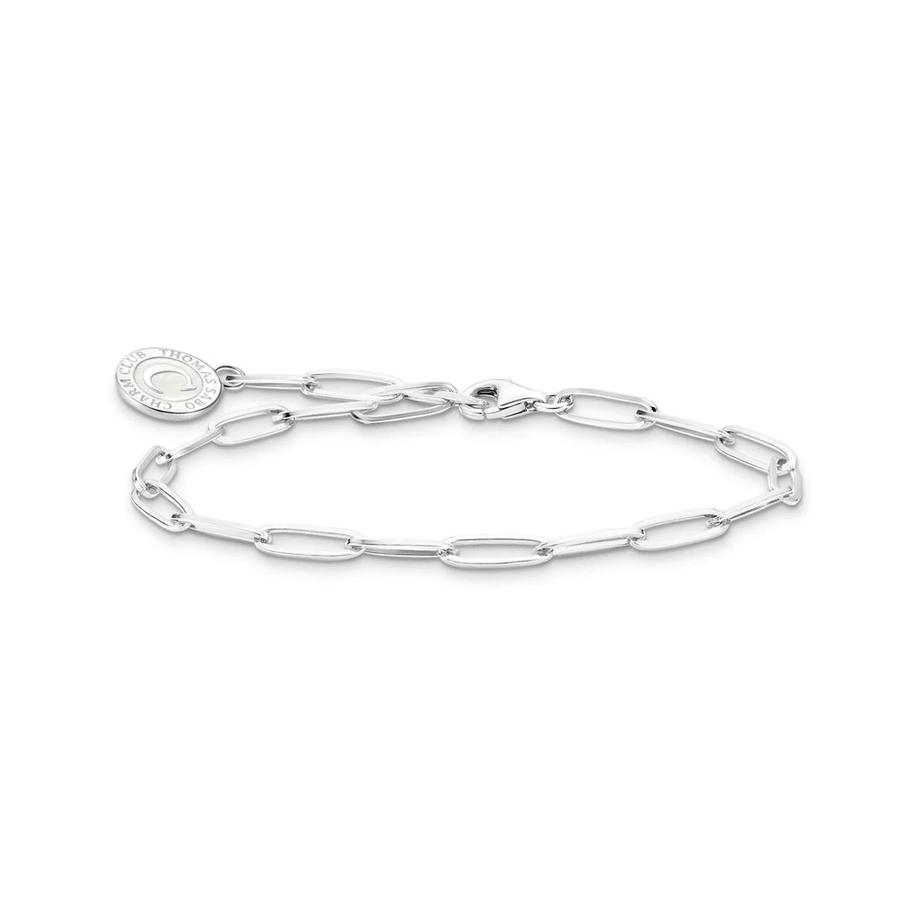 Charmista Silver Long Link Bracelet