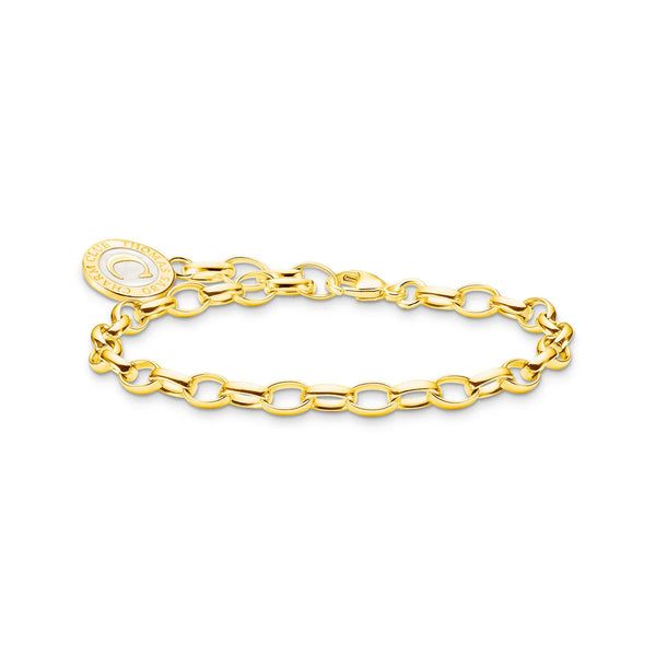 Charmista - Belcher Gold Charm Bracelet - 2 Sizes