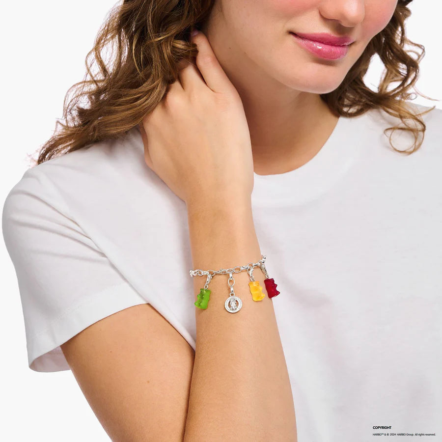 Haribo Silver Belcher Charm Bracelet