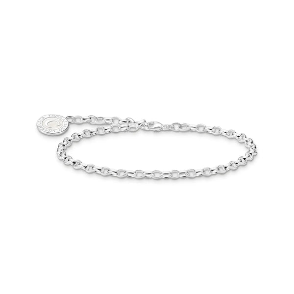 Charmista Silver Fine Belcher Bracelet - 3 Sizes