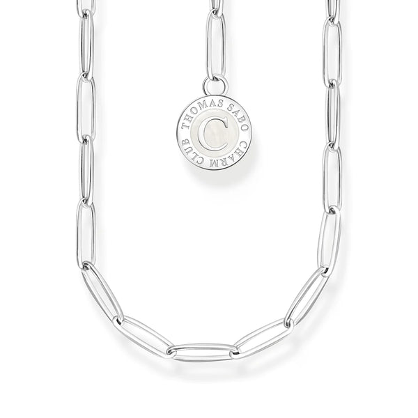 Charmista - Long Link Silver Charm Necklace