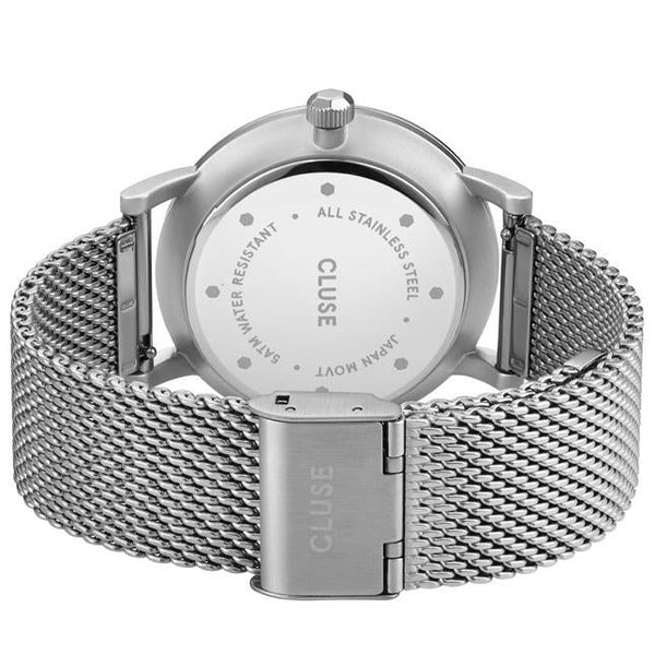 Aravis: Dark Grey Mesh Men’s Watch