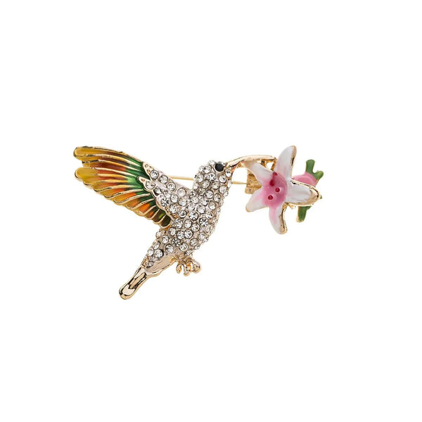 Brooch - Hummingbird