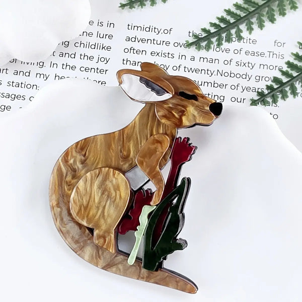 Brooch - Australian Kangaroo