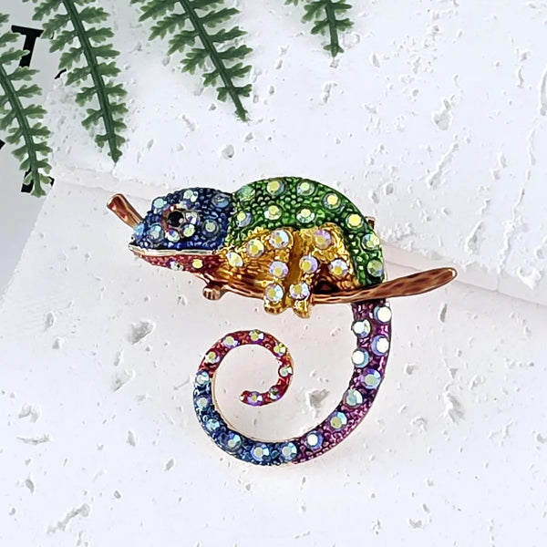 Brooch - Chameleon