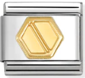Symbols - Hexagonal Screw Gold Charm