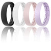 Silicone Ring - Women's 2mm Thin Plain - 5 colours