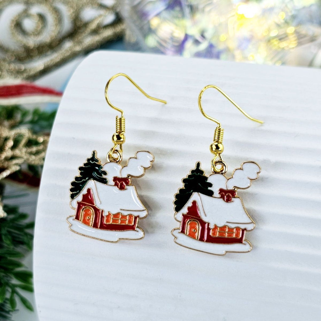 🎄Christmas Cottage Fashion Earring