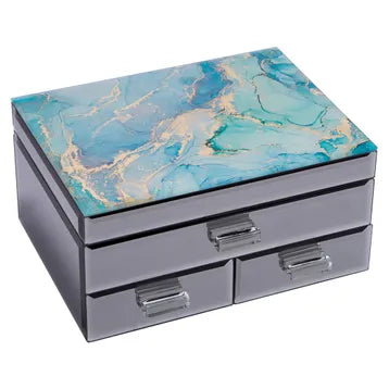 Aquatic Radiance Jumble Jewellery Box