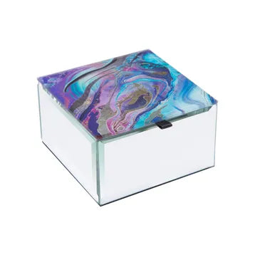 Purple Paradise Trinket Box
