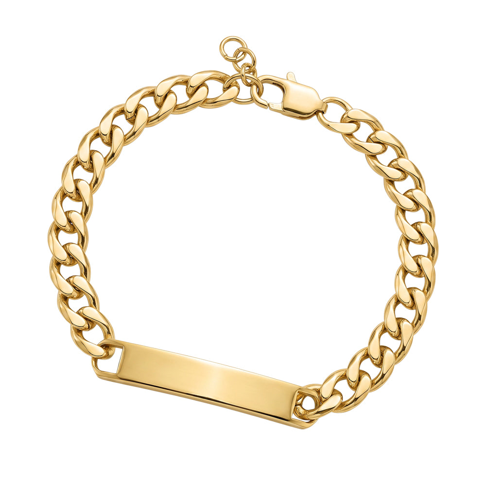 ID Bracelet -  3mm Stainless Steel