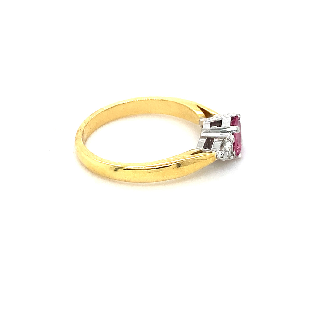 Alice Pink Sapphire Ring