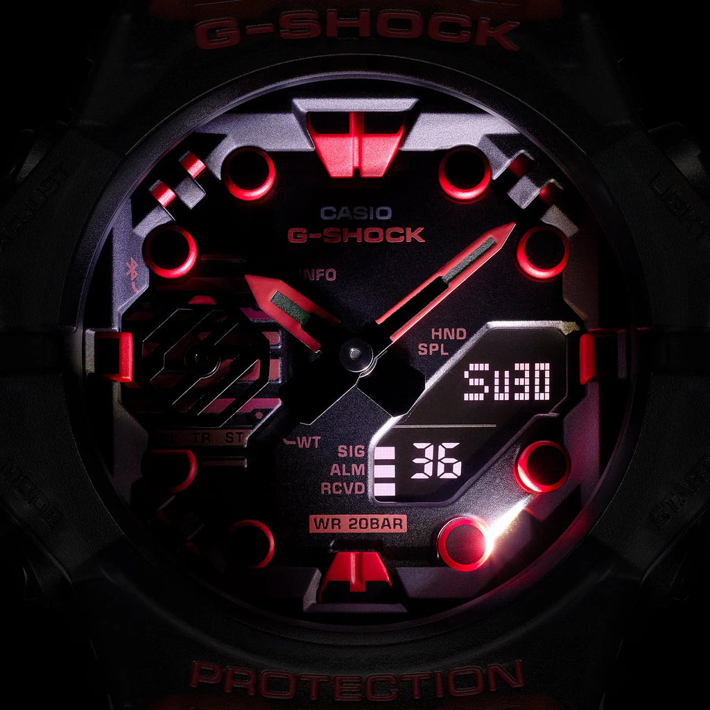 G Shock Duo Bluetooth Carbon/Resin Watch