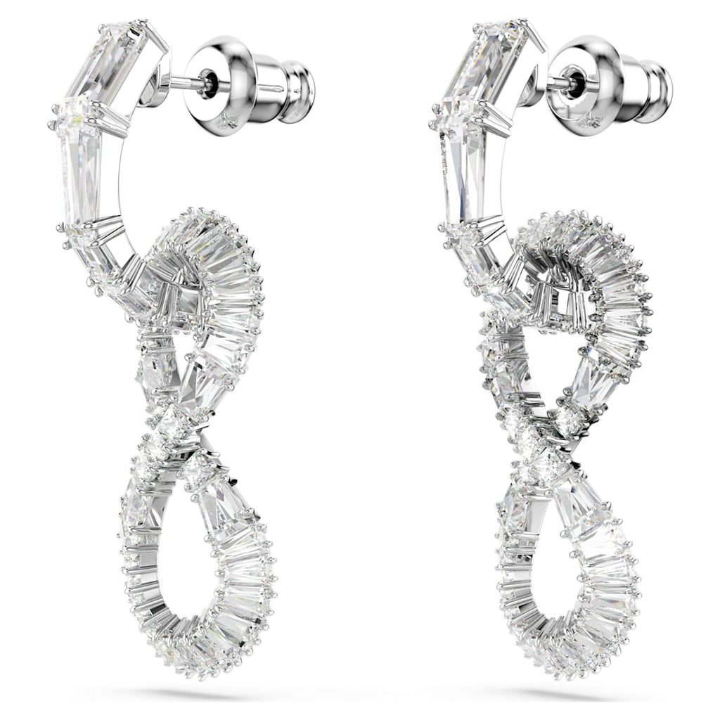 Hyperbola Drop Infinity Earrings