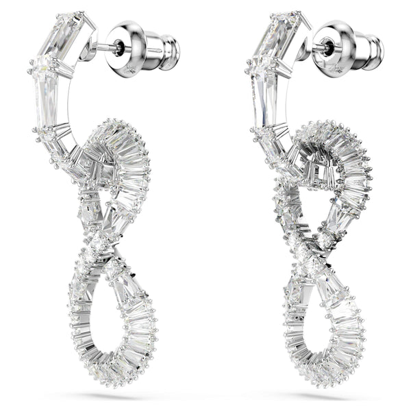 Hyperbola Drop Infinity Earrings