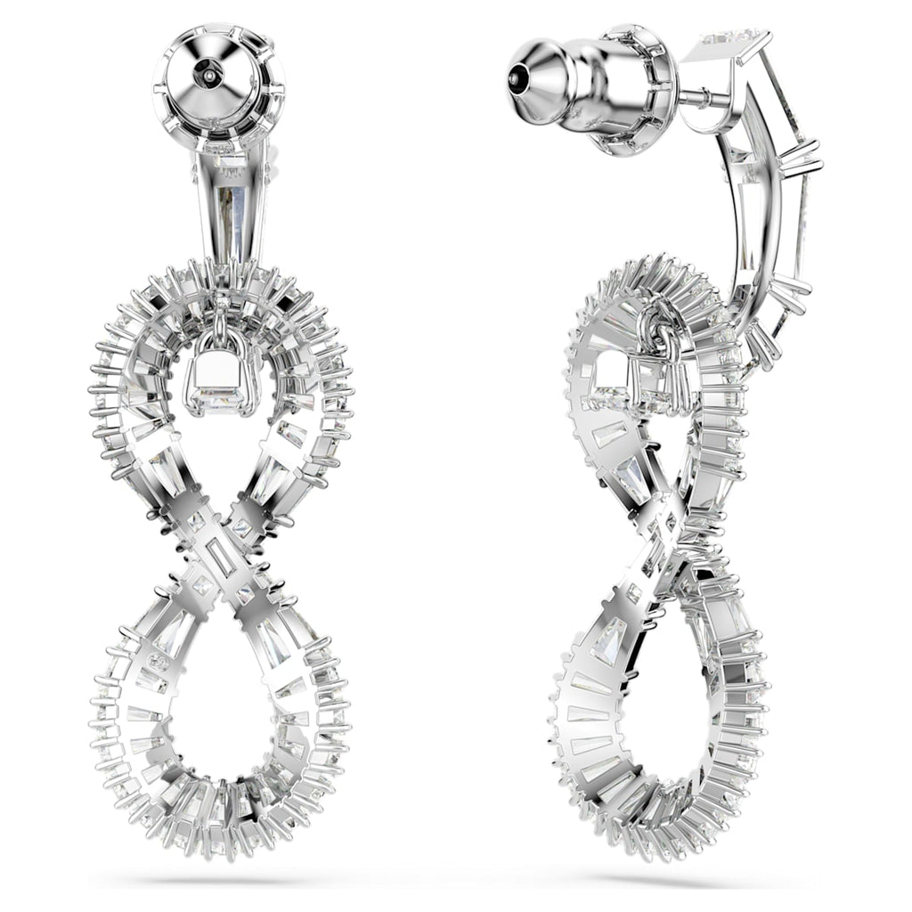 Hyperbola Drop Infinity Earrings