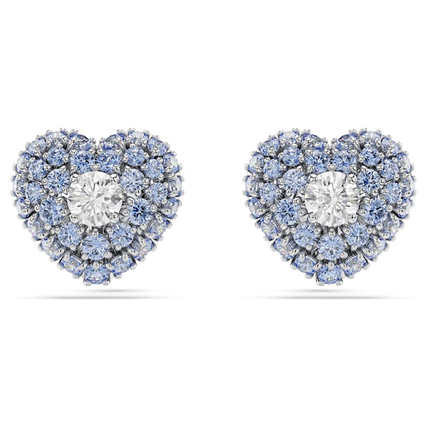 Hyperbola Stud Heart Earrings