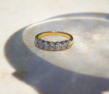 Enzo YellowGold Diamond Ring