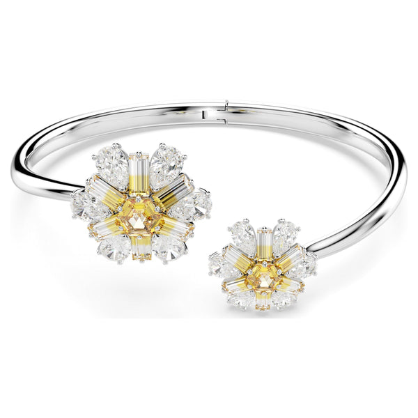 Idyllia Flower Silver Bangle