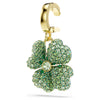 Idyllia: Green Crystal Clover Gold Charm