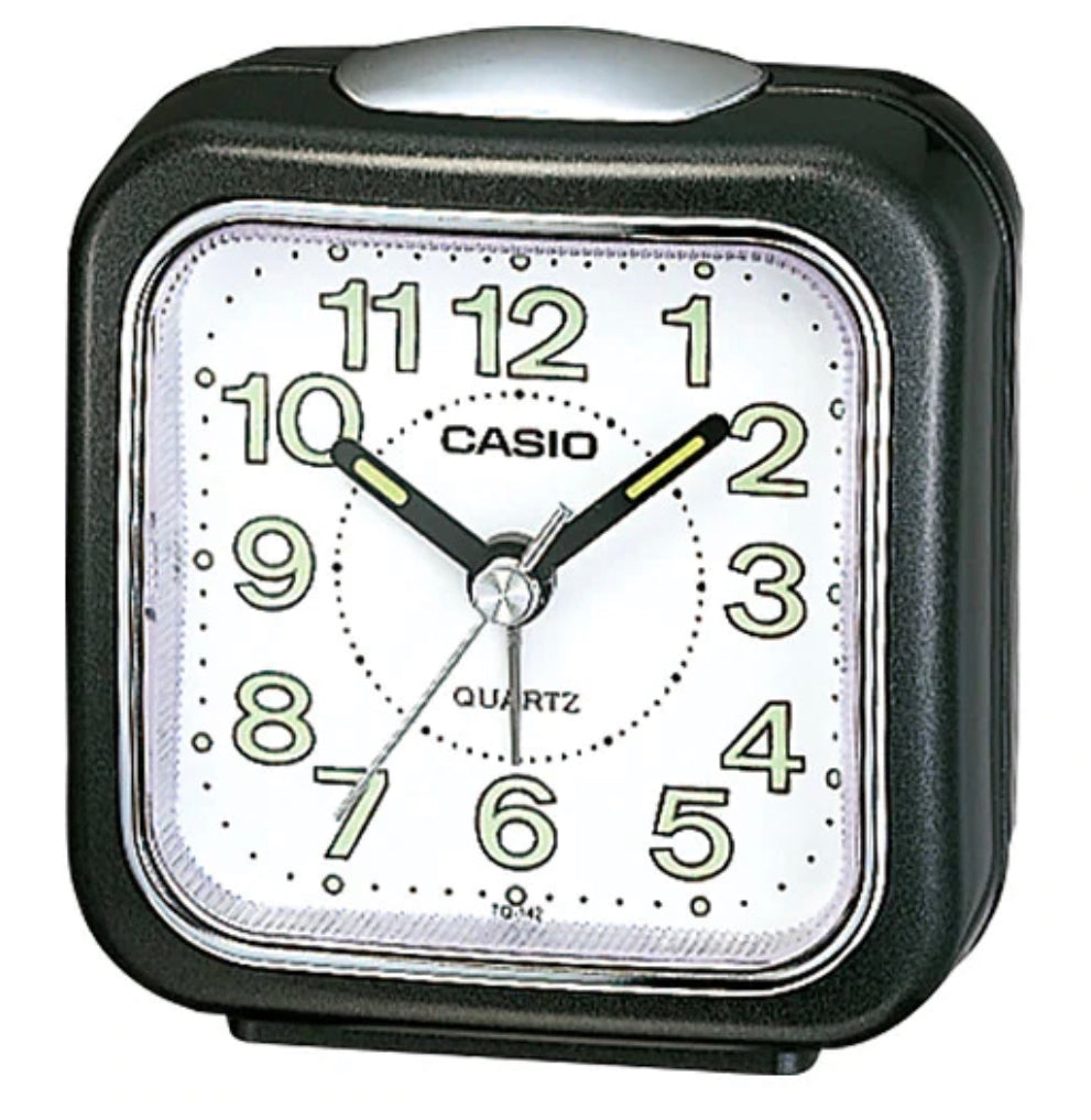 Casio Alarm Clock Built in Microlight - 3 colours available