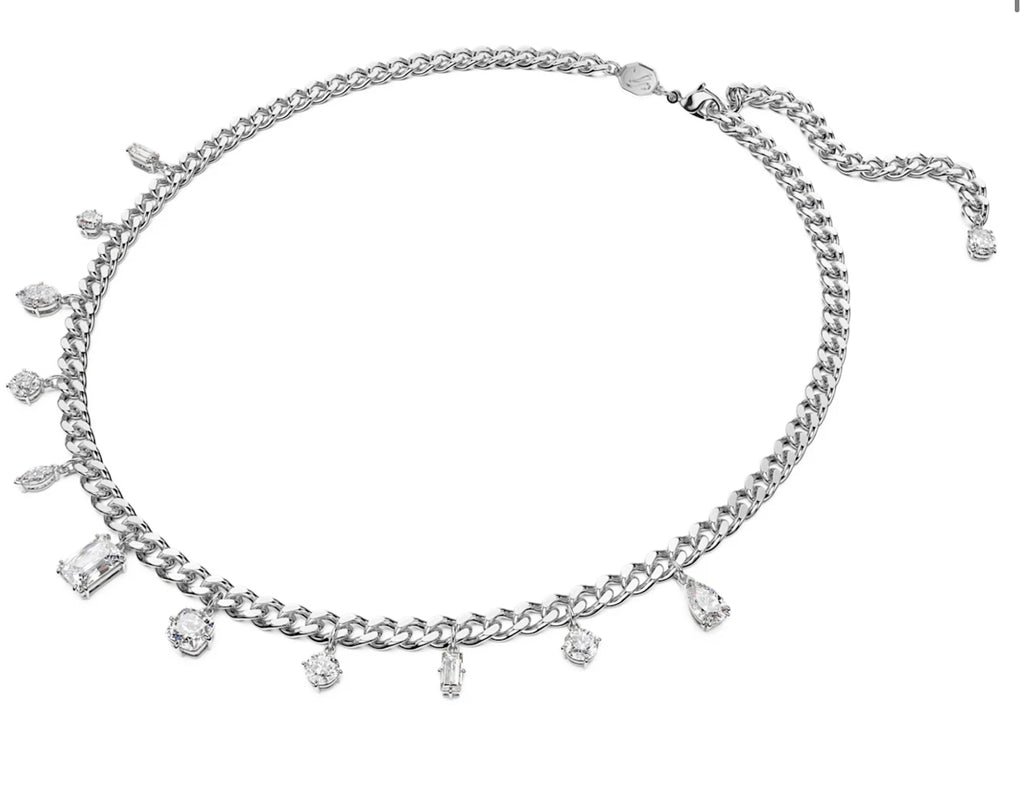 Dextera Mixed Cut Dangle Necklace - 2 Colour