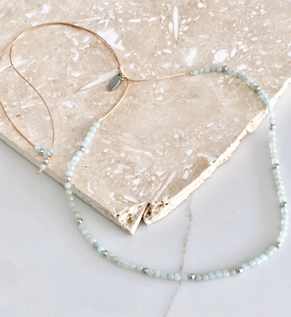 Riviera Bracelet - Mint Silver