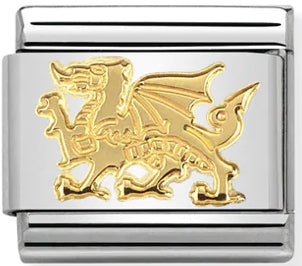 Animals - Dragon Gold Charm