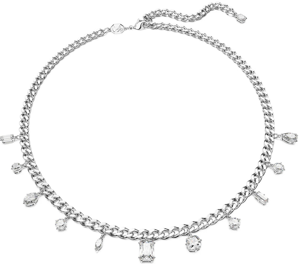 Dextera Mixed Cut Dangle Necklace