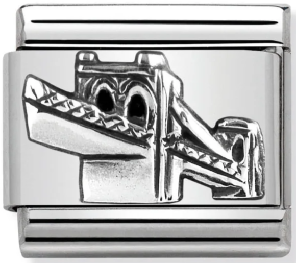 Travel - Skyline Brooklyn Bridge Relief (New York) Silver Charm