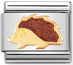Animals - Hedgehog Gold Charm