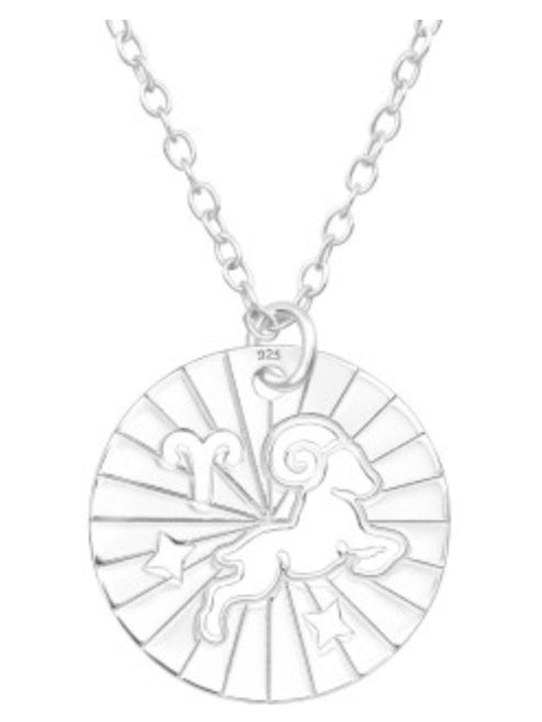 Zodiac Silver Necklace