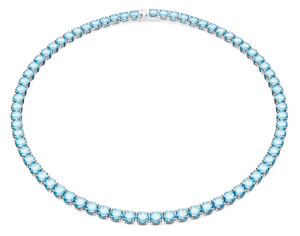 Matrix Tennis Necklace (Blue)