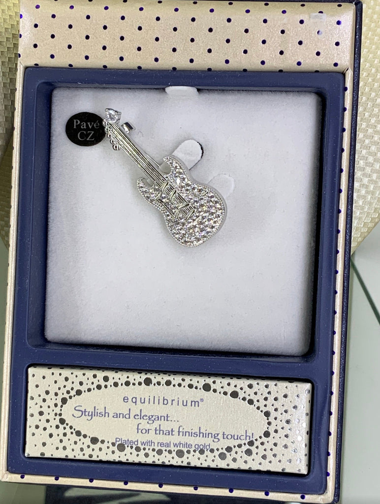 Equilibrium Brooch - Guitar