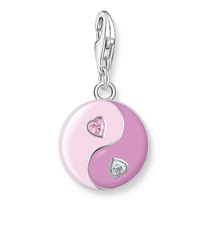 Charmista Pink Ying & Yang Charm