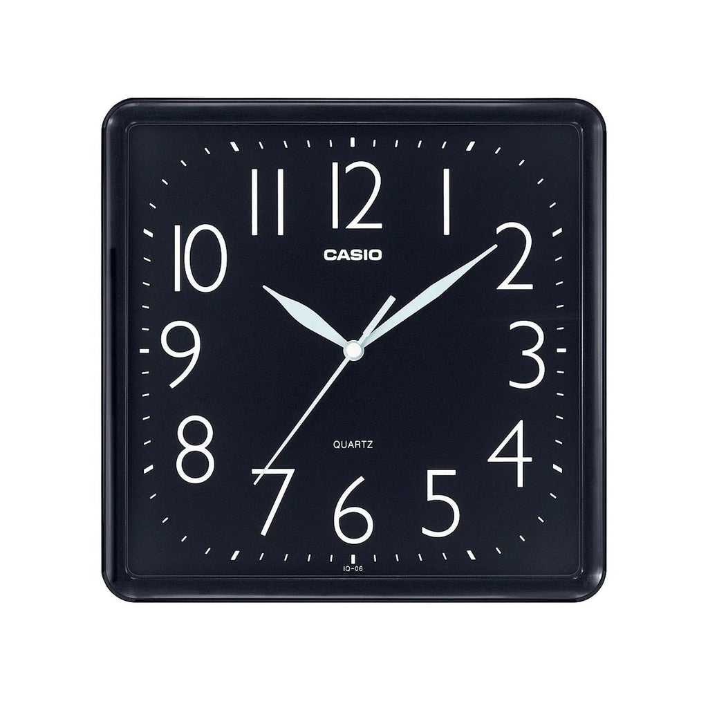 Casio Black Square Wall Clock