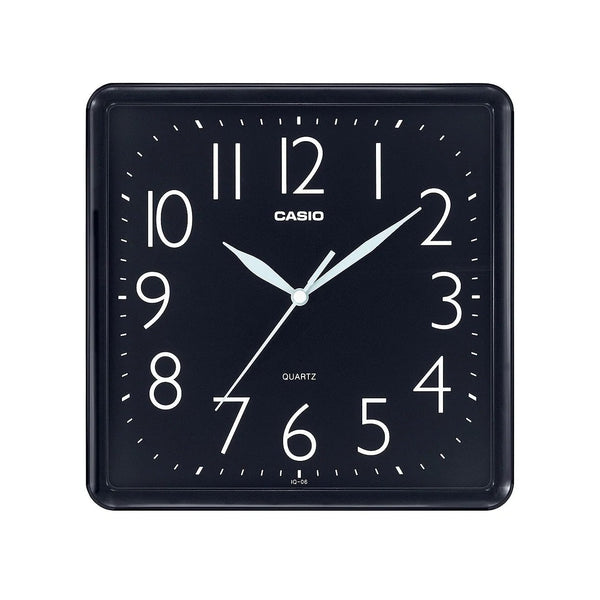 Casio Black Square Wall Clock