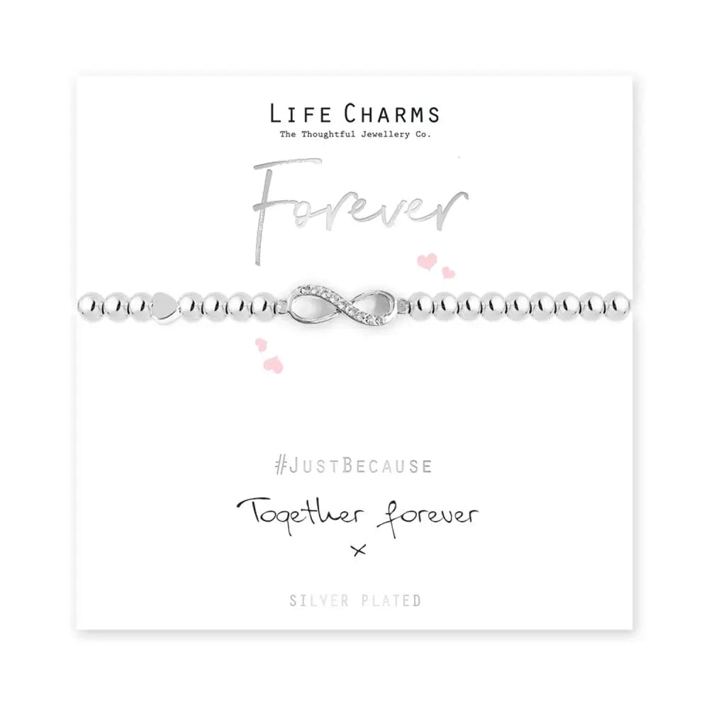 Life Charms - Just Because Forever Bracelet