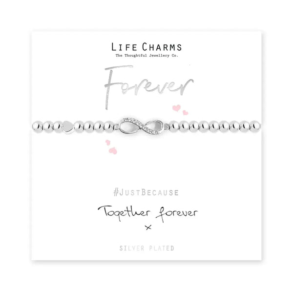 Life Charms - Just Because Forever Bracelet