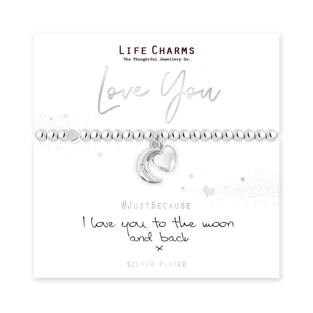 Life Charms - Just Because Love You Bracelet