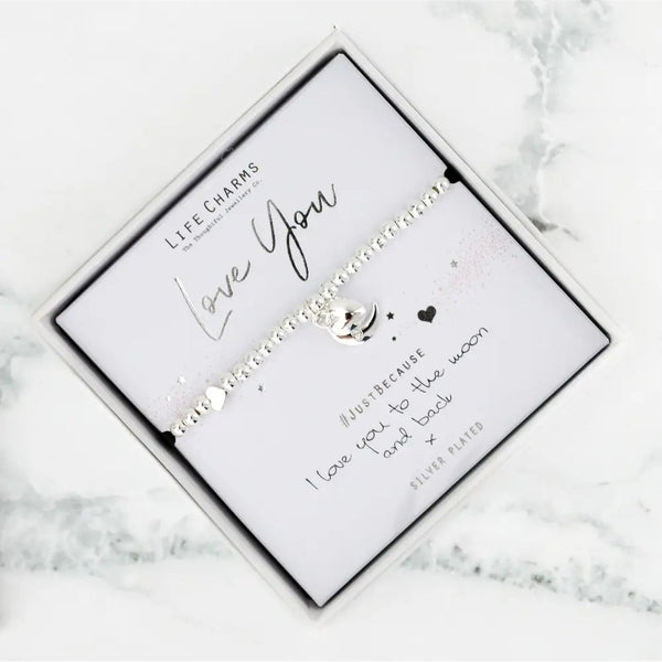 Life Charms - Just Because Love You Bracelet