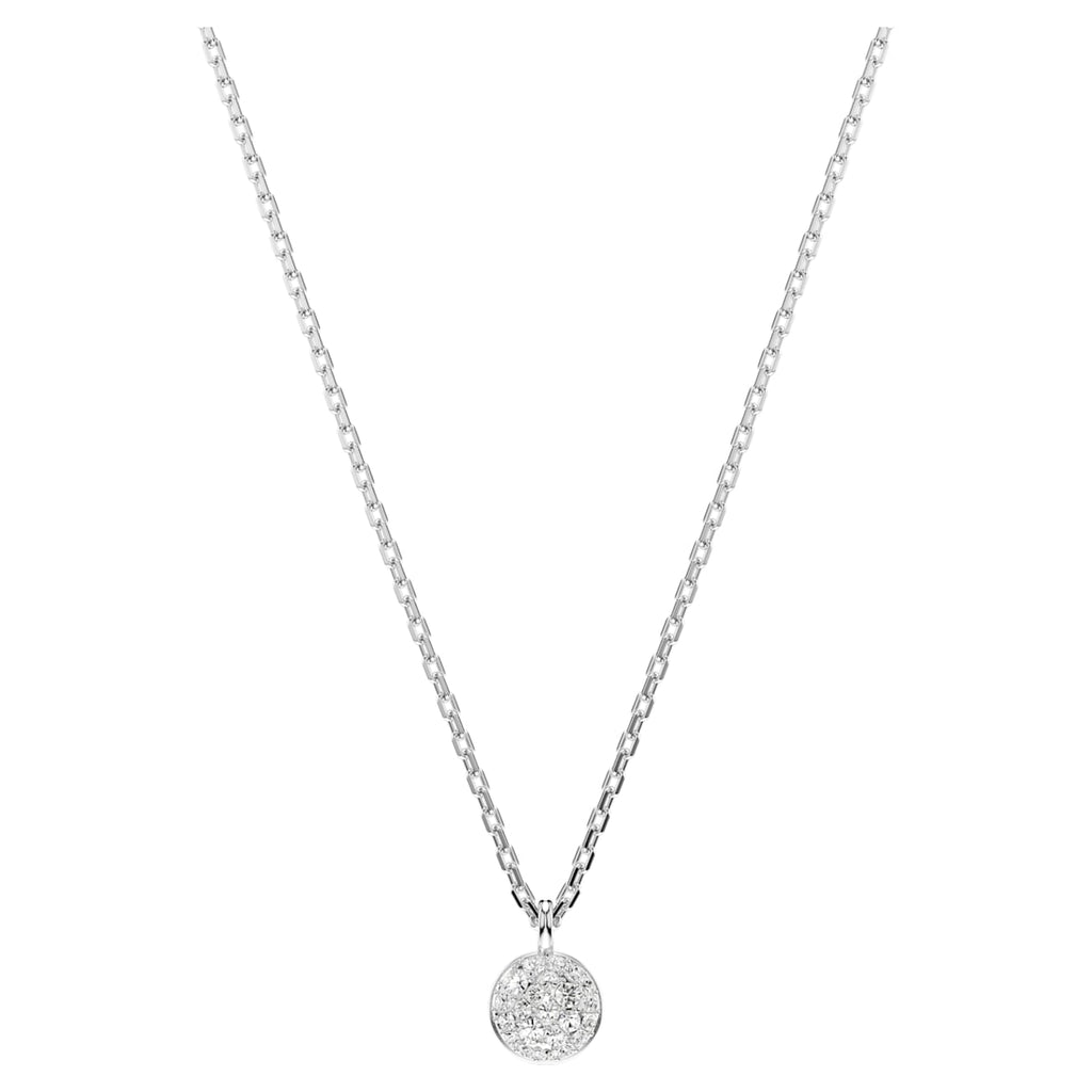 Meteora Silver layered pendant
