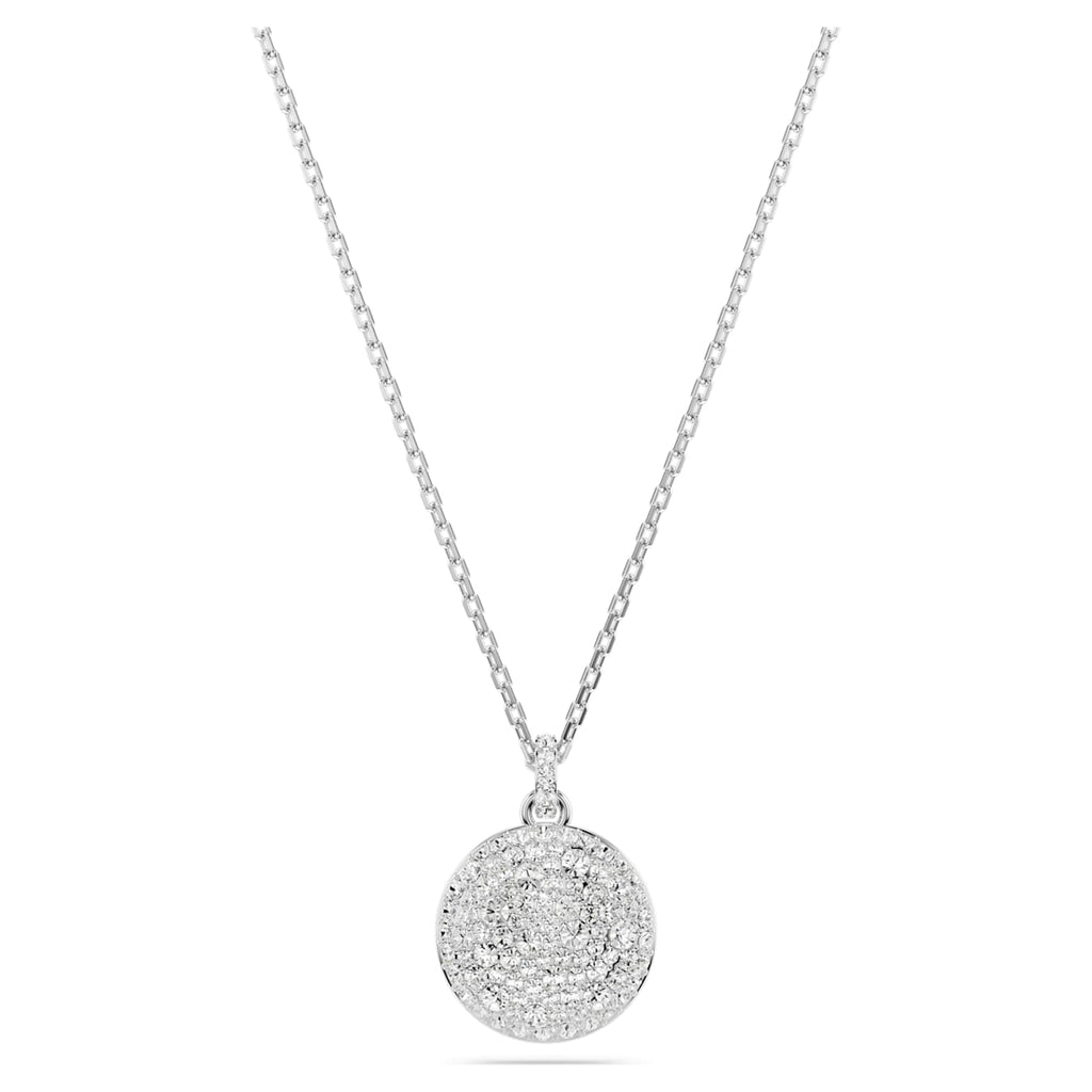 Meteora Silver layered pendant