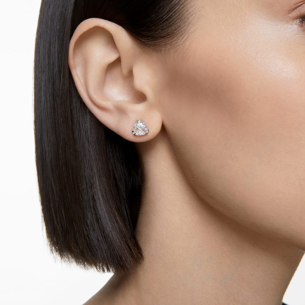 Millenia Stud Earrings Trilliant Cut