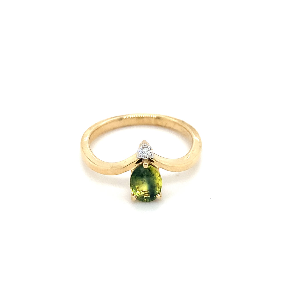Sage Sapphire Ring