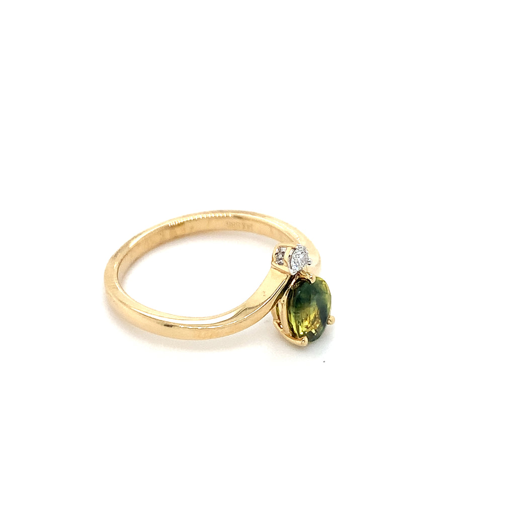 Sage Sapphire Ring