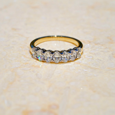 Enzo YellowGold Diamond Ring
